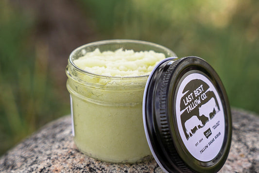 Whipped Tallow Sugar Scrub