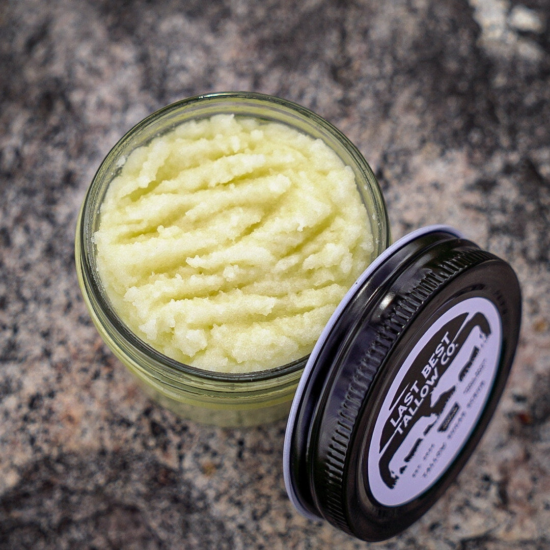 Whipped Tallow Sugar Scrub