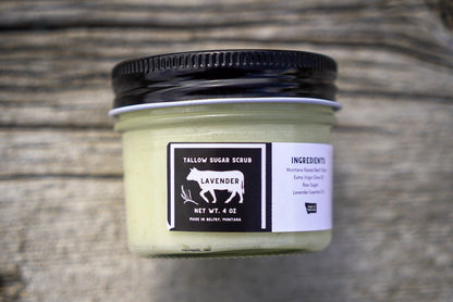 Whipped Tallow Sugar Scrub